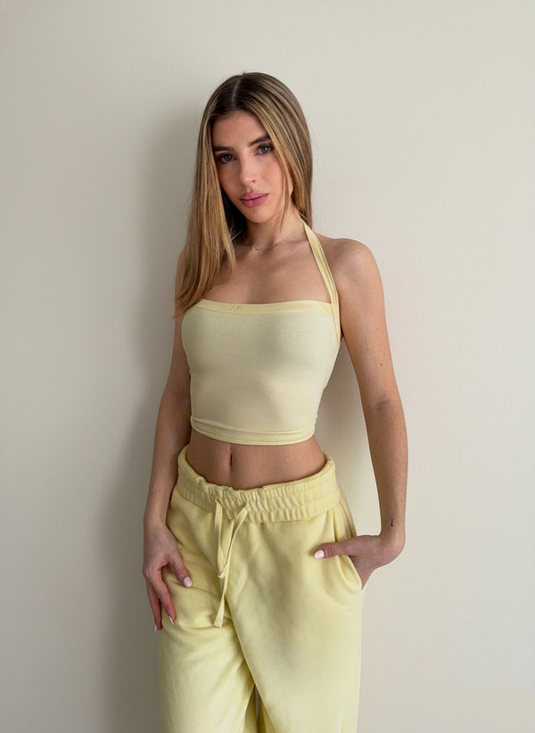 APY Buttercream Set | Contrast Detail Pants alternate view
