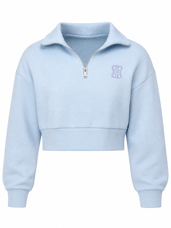 A New Era cropped Sweatshirt