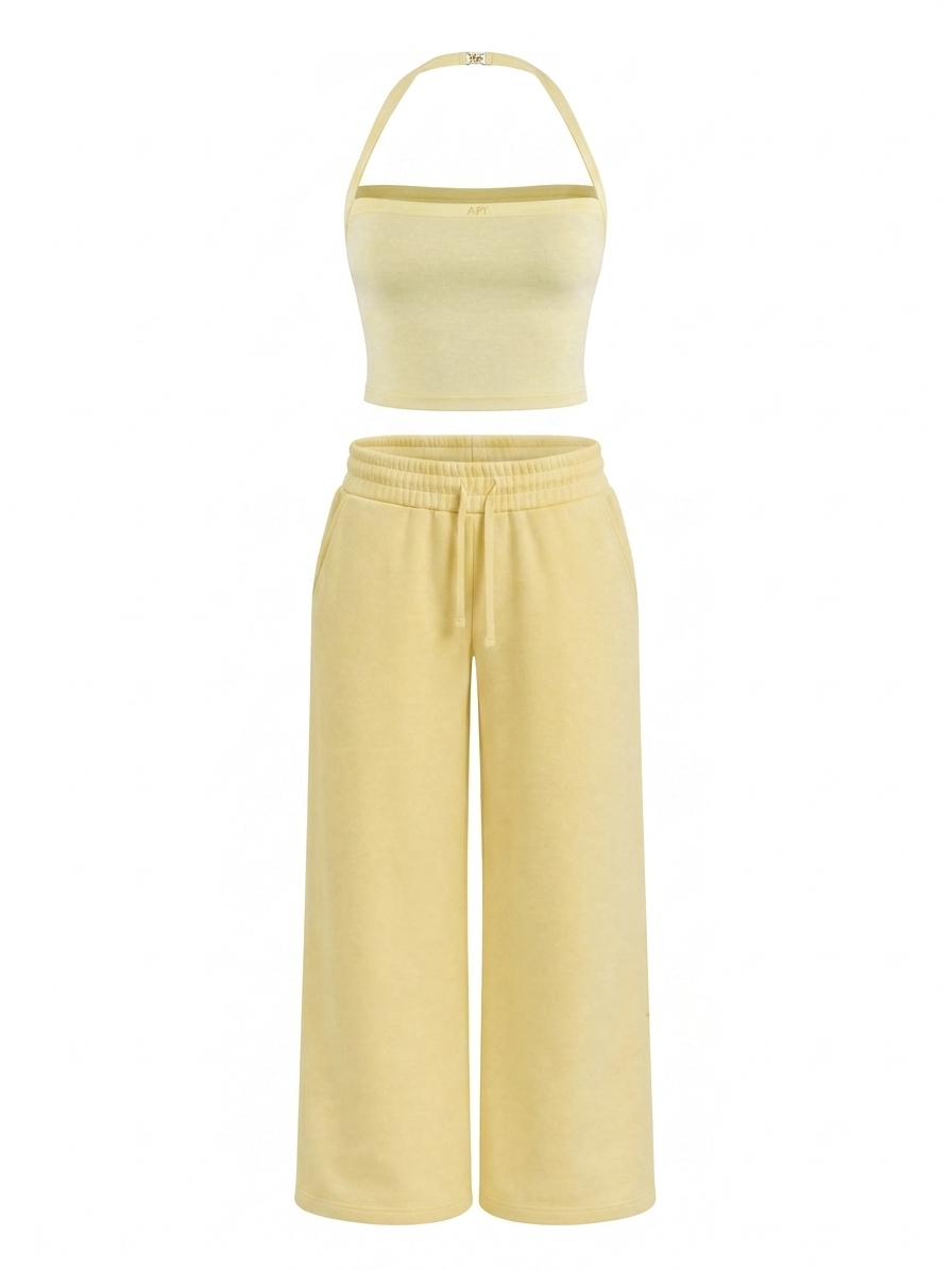APY Buttercream Set | Contrast Detail Pants