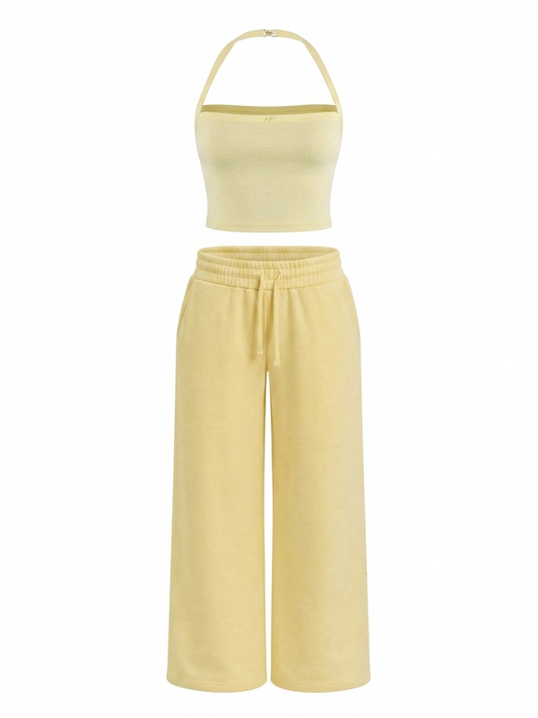 APY Buttercream Set | Contrast Detail Pants